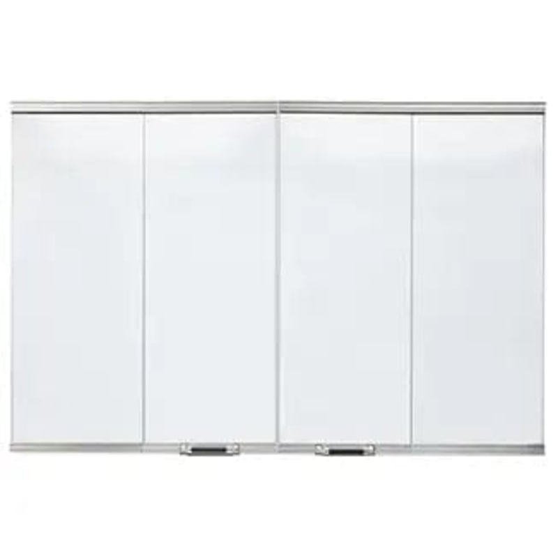 Heat & Glo Stainless Steel Bi-Fold Doors (Cottagewood 42) - DM8042-S