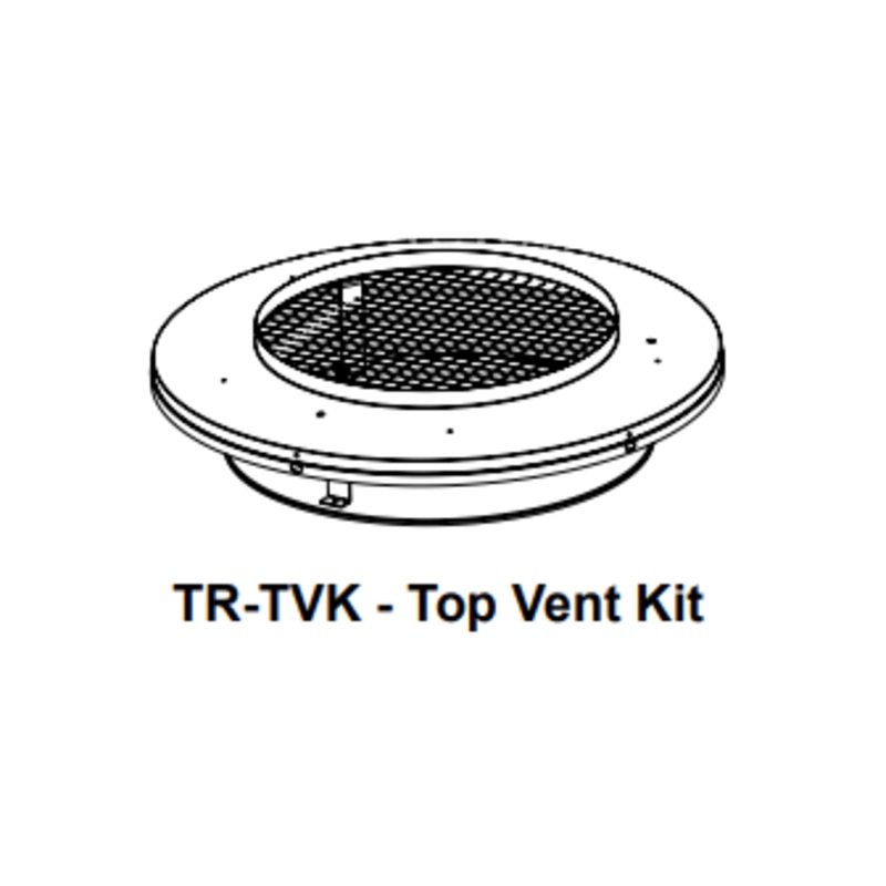 Heat & Glo TR Top Vent Kit - TR-TVK