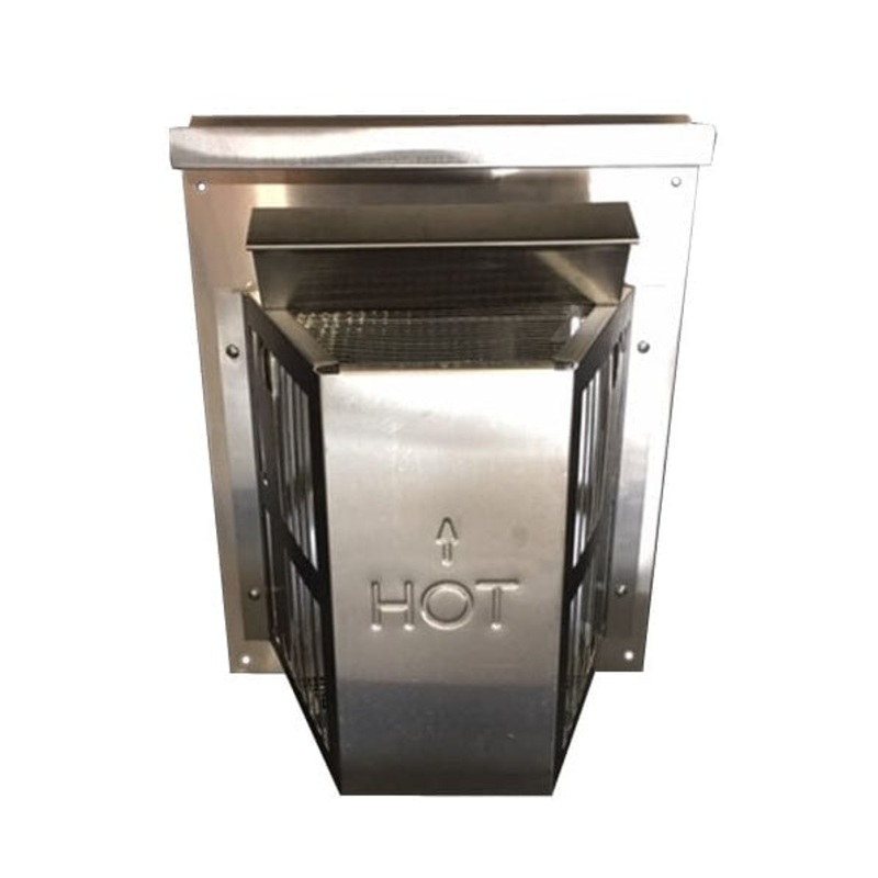 Majestic Horizontal Termination Cap (6 9/16" - 10 9/16") - DVP-TRAP2