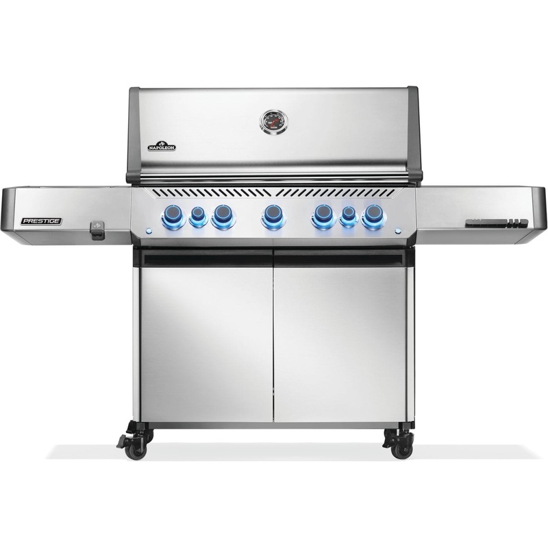 Napoleon Prestige 665 RSIB Gas Grill (Stainless Steel) - P665VRSIB