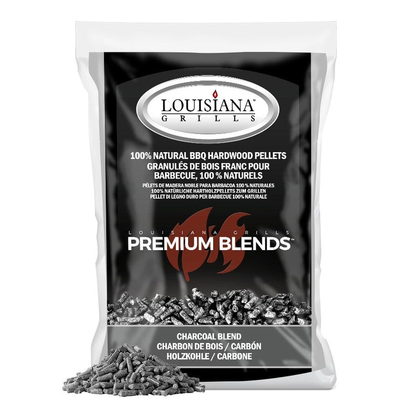 Louisiana Grills Charcoal Blend Hardwood Pellets (40 lbs.) - 55418