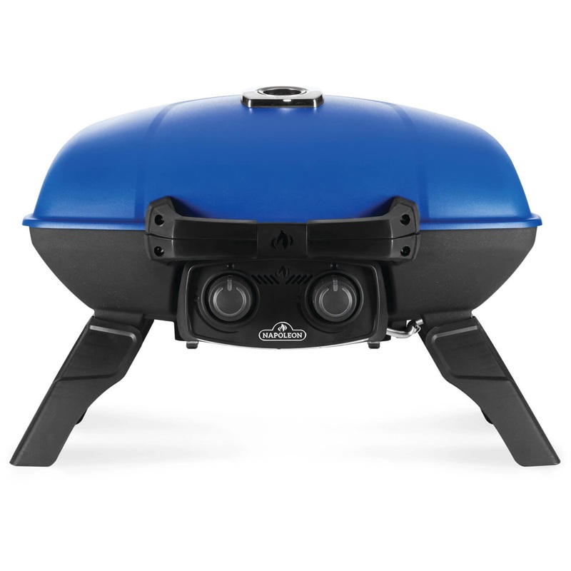 Napoleon TravelQ 285 Portable Gas Grill (Blue) - TQ285-BL-1