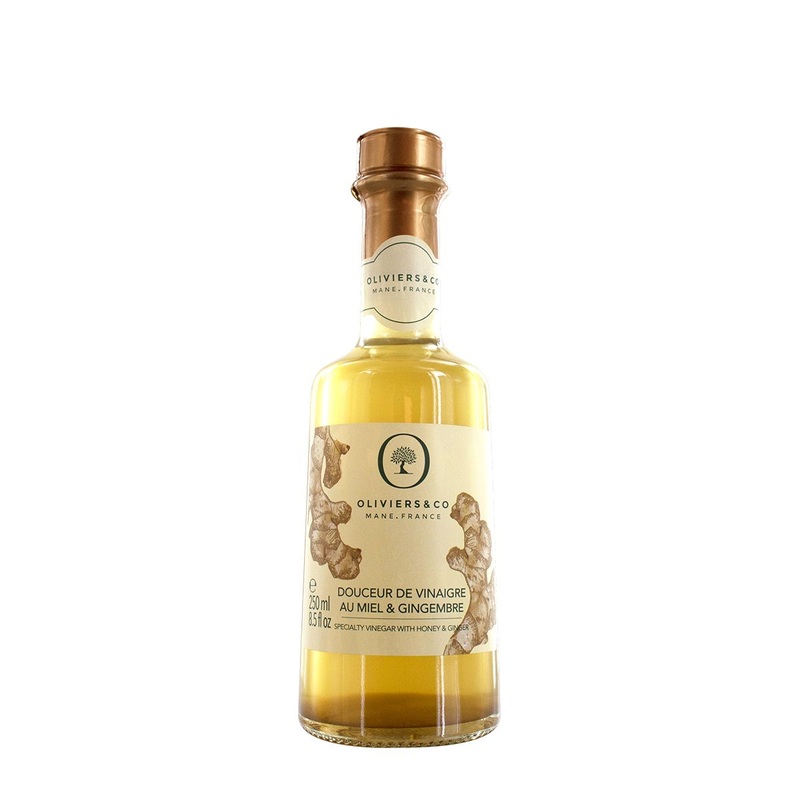 Oliviers & Co - White Wine Vinegar with Honey & Ginger