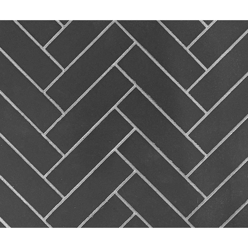 Regency Herringbone Brick Design (G800 - Black) - 762-903