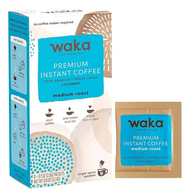 Waka Instant Coffee - Medium Roast Colombian (8ct)