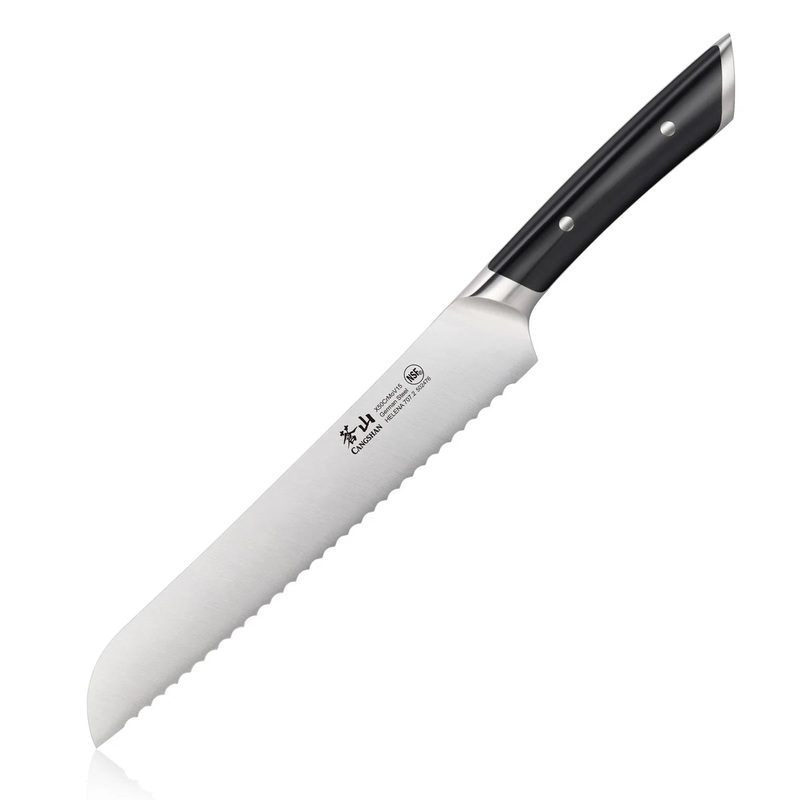 Cangshan Helena  8" Bread Knife, Black