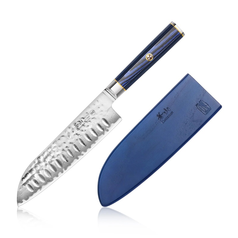 Cangshan Kita  7" Santoku Knife w/ Sheath