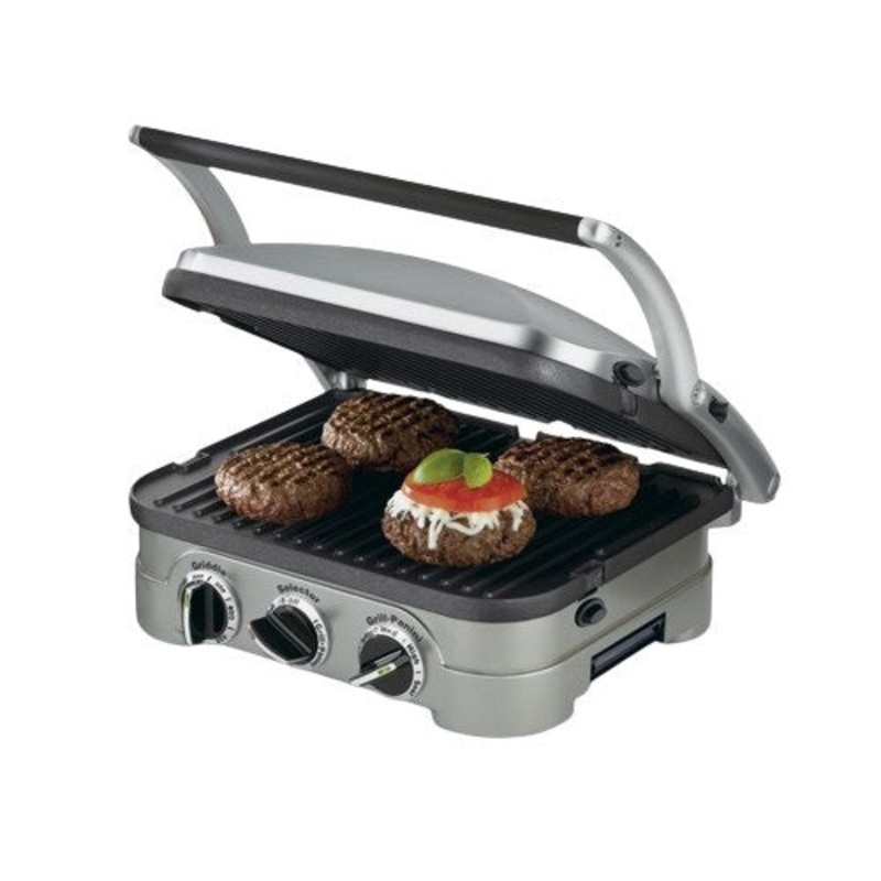 Cuisinart Griddler Indoor Grill, Griddle, and Panini Press