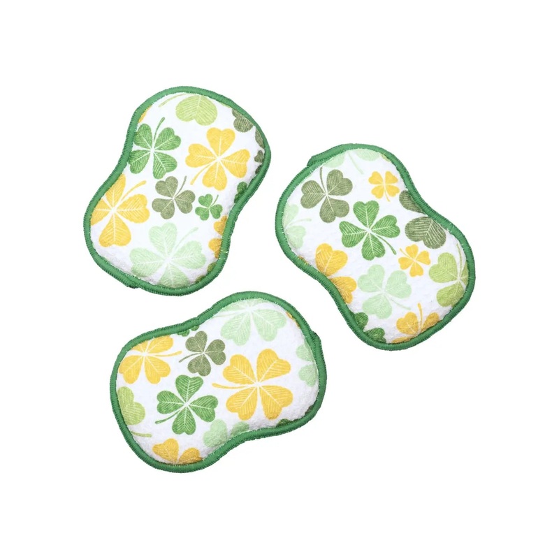 Once Again Home Sponges (Set of 3): Shamrock