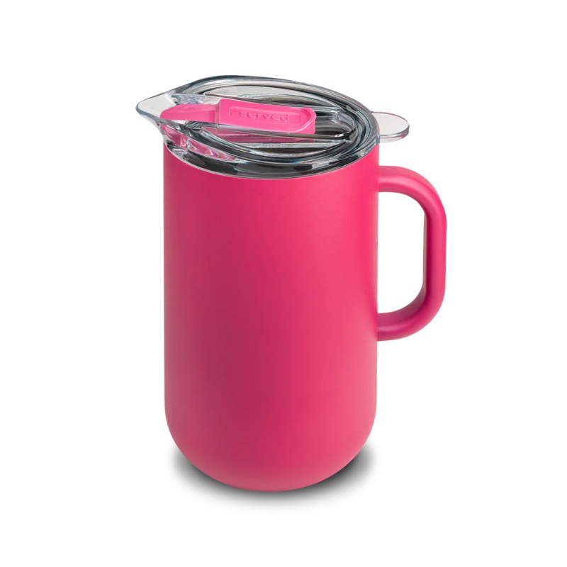 served Vacuum Insulated Pitcher: 2L, Watermelon