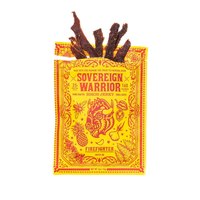 Sovereign Warrior Pineapple Habanero Bison Jerky