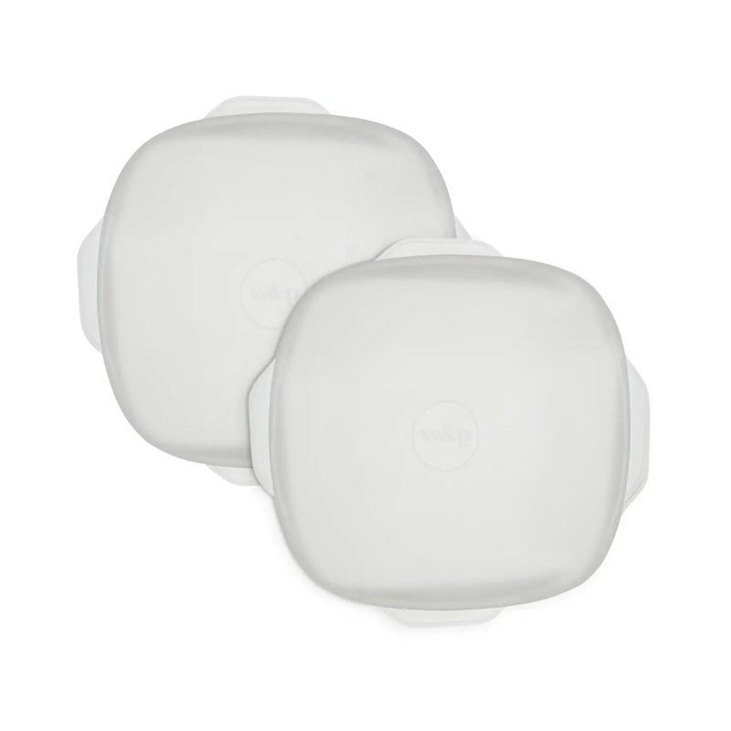 W&P Reusable Silicone Stretch Lids (Set of 2 Brownie Baking Dish Size)