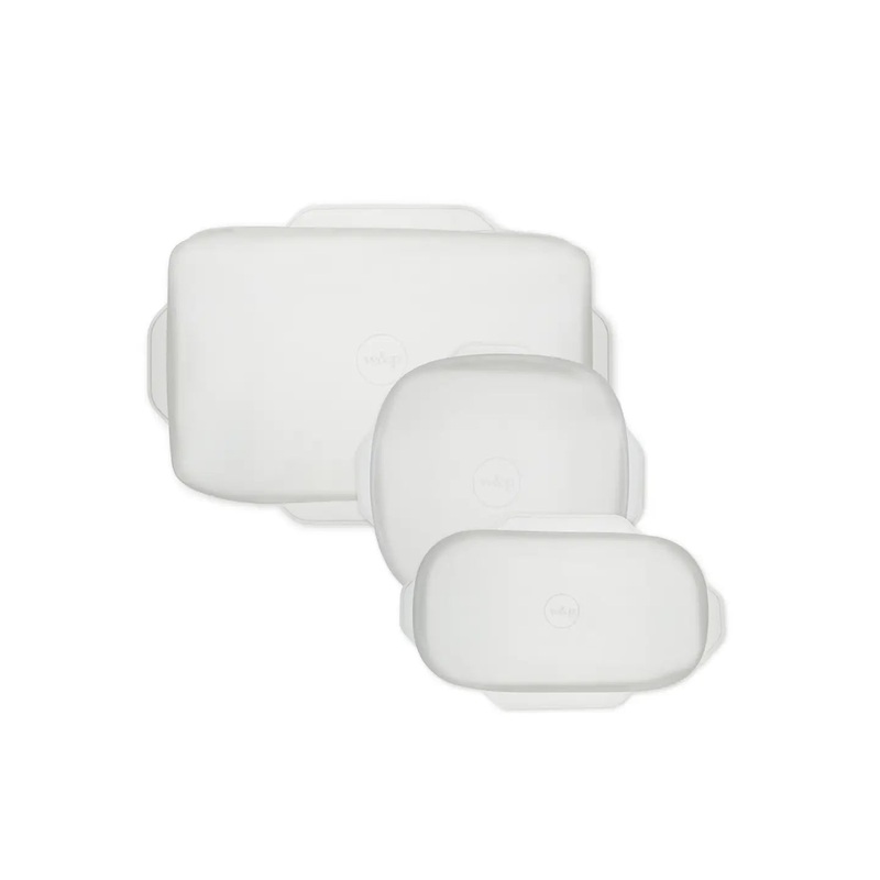 W&P Reusable Silicone Stretch Lids (Set of 3 Baking Dish Sizes)