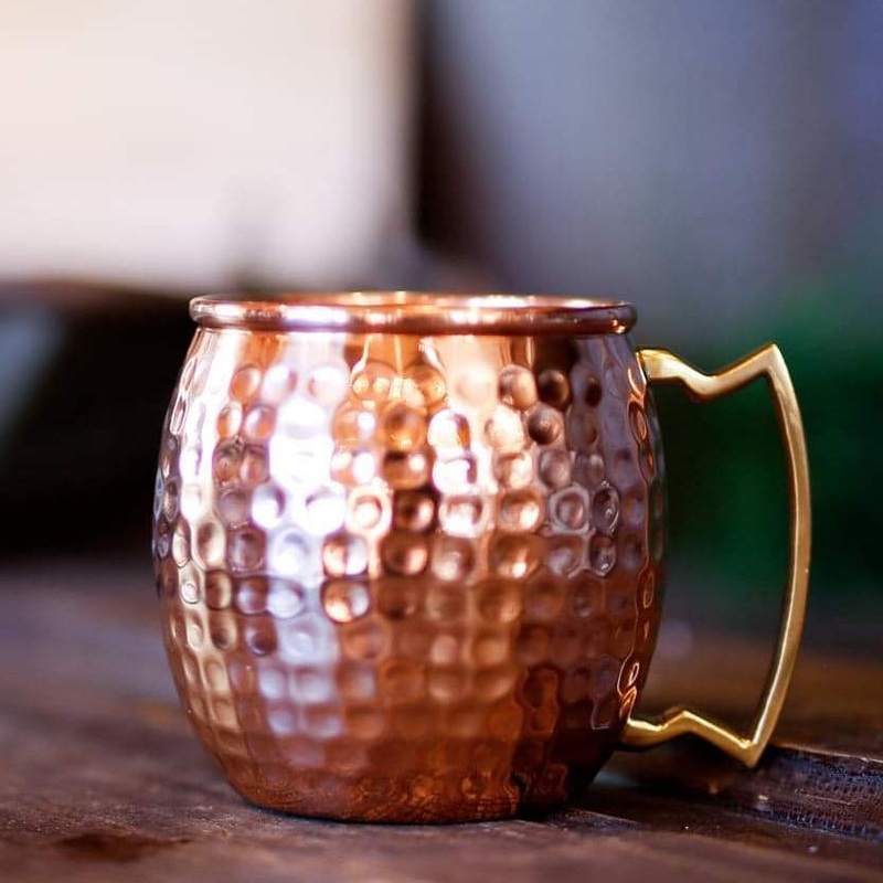 Butte Copper Company Moscow Mule Mug: Hammered