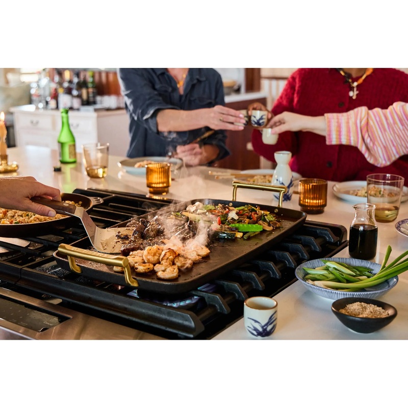 Smithey Ironware Double Burner Griddle