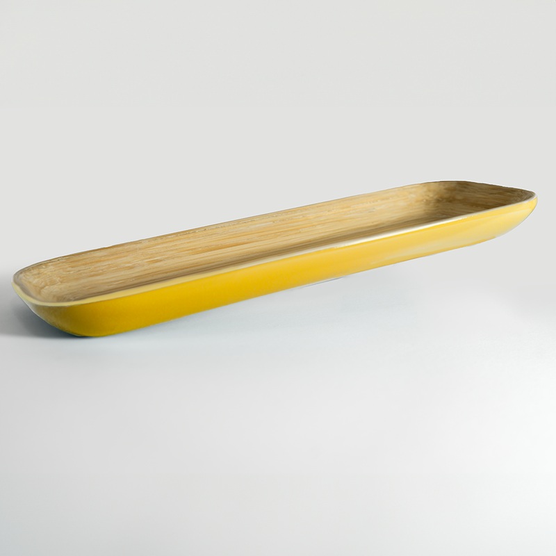 Caytre Living Olive Tray: Mustard