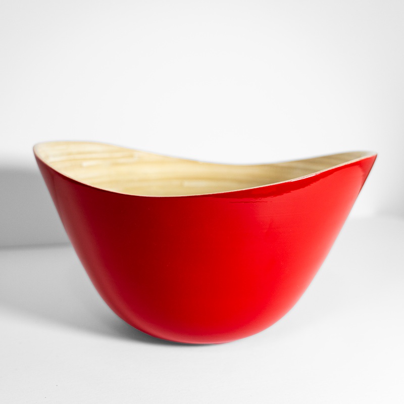 Caytre Living Oval Serving Bowl: Apple