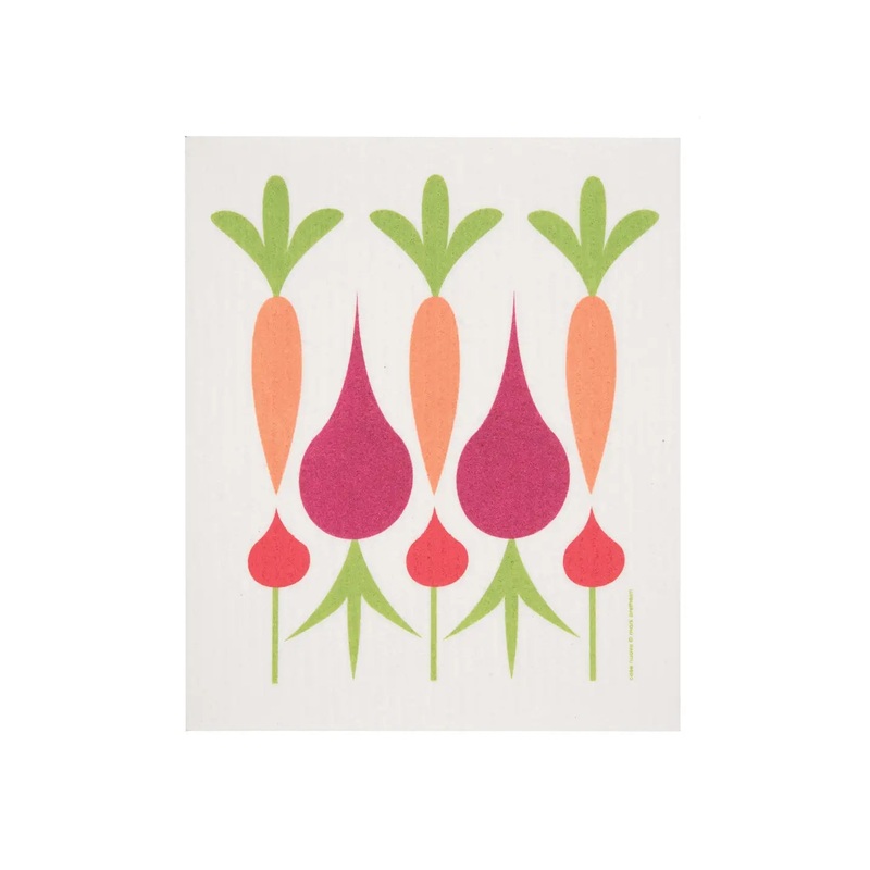 Cose Nuove Swedish Dishcloth: Carrots & Beets