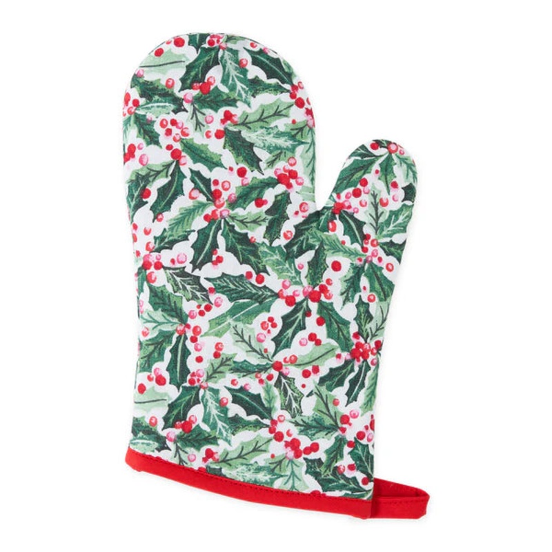 DII Oven Mitt: Holly Jolly