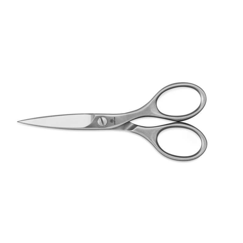 Wusthof Brushed Stainless Kitchen Shears:  7"