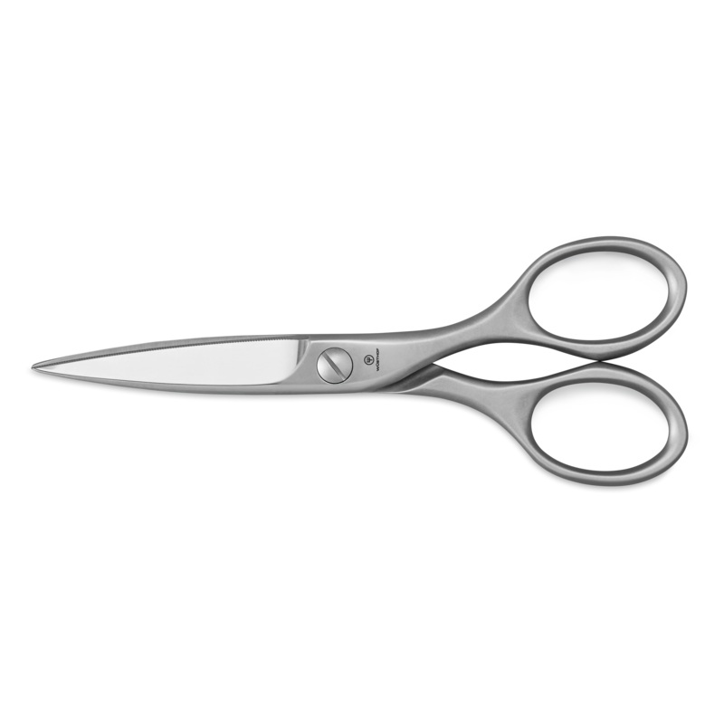 Wusthof Brushed Stainless Kitchen Shears:  8"