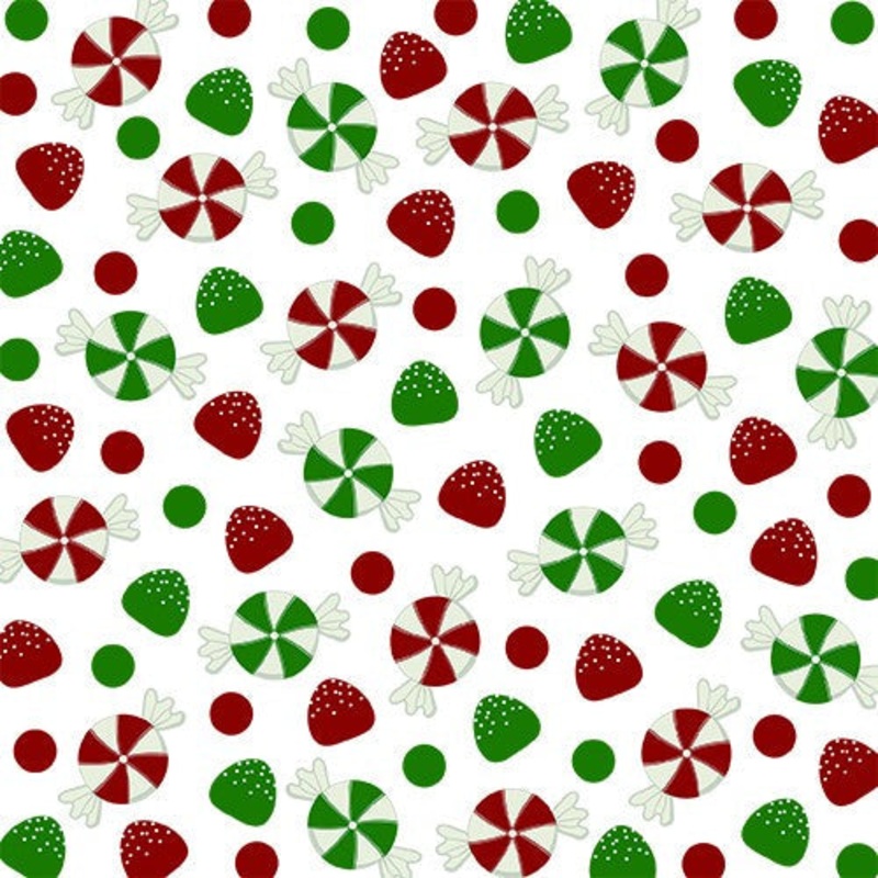 Alice's Cottage Floursack Towel: Candies