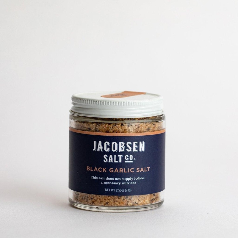 Jacobsen Salt Co. Black Garlic Salt, 2.5oz
