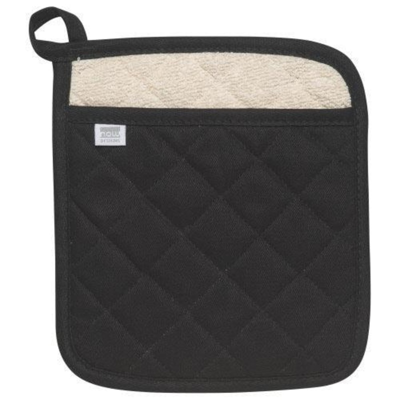 NOW Designs Pot Holder: Superior, Black