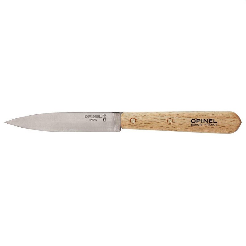 Opinel N112 Stainless Steel Paring Knives - Set of 2