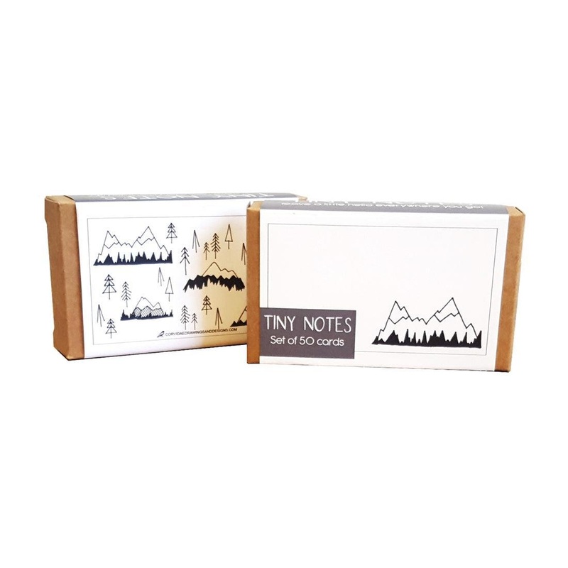 Corvidae Tiny Notes: Mountains Are Calling