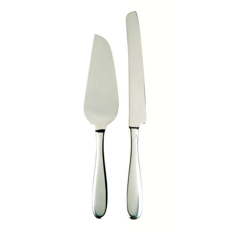 Fortessa Grand City Serrated Cake Server / Knife Set