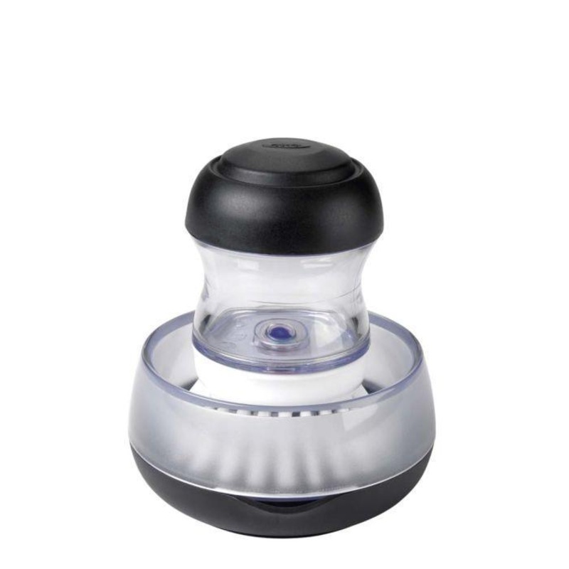 OXO Soap Dispensing palm Brush Storage Set