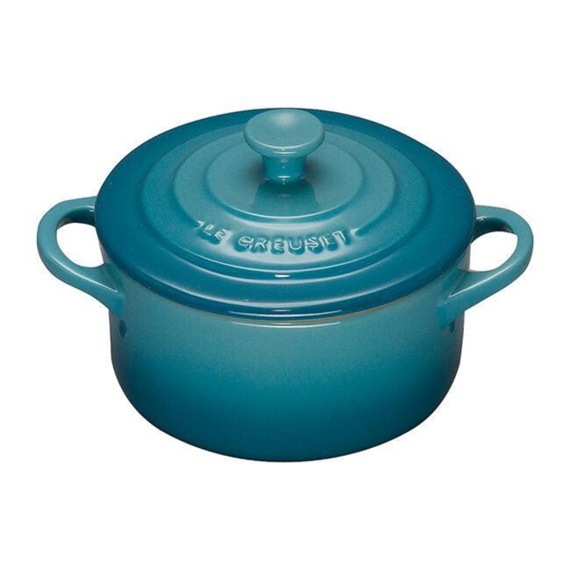Le Creuset Mini Round Cocotte: 8 oz., Caribbean
