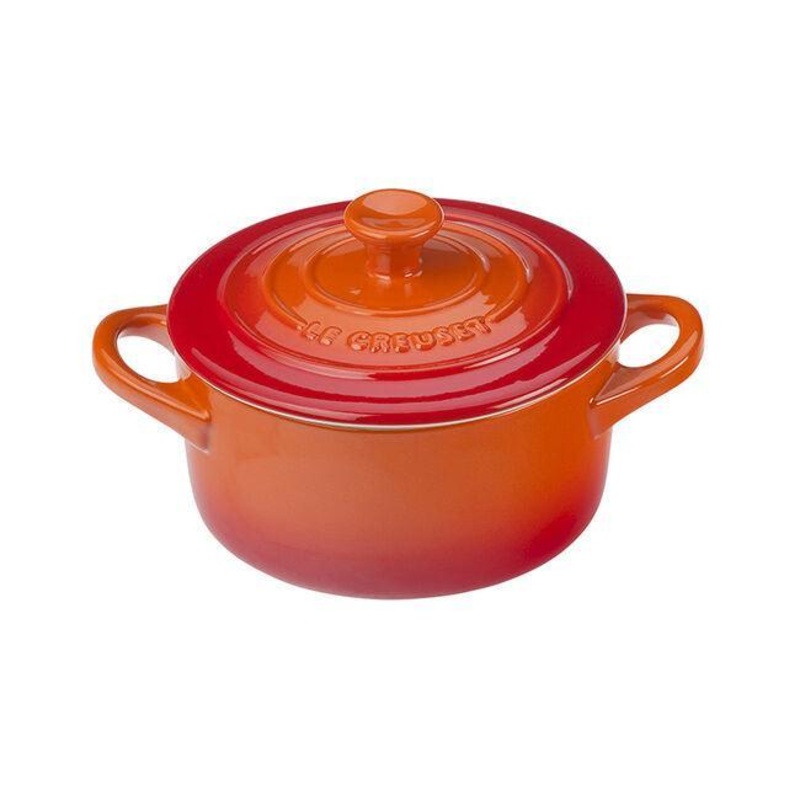 Le Creuset Mini Round Cocotte: 8 oz., Flame