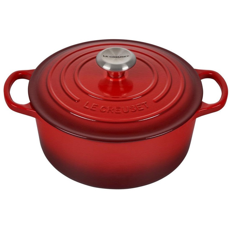 Le Creuset Round Dutch Oven:  4.5 QT, Cerise