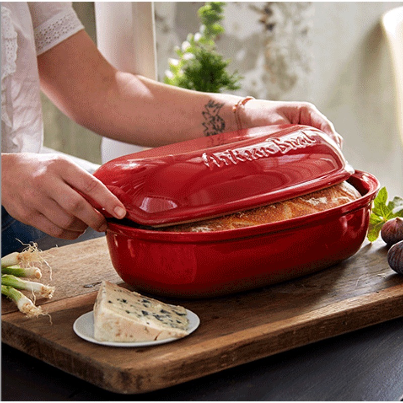 Emile Henry Bread Baker: Artisan, Burgundy