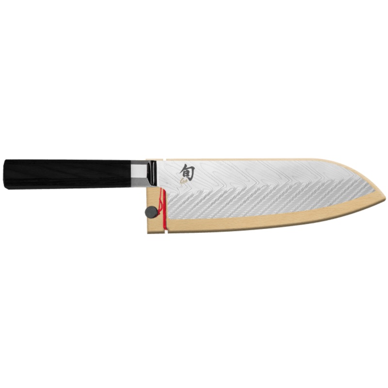 Shun Dual Core Santoku: 7"