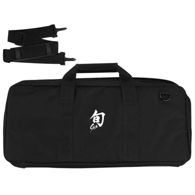 Shun Knife Roll: 20-Slot (Black)