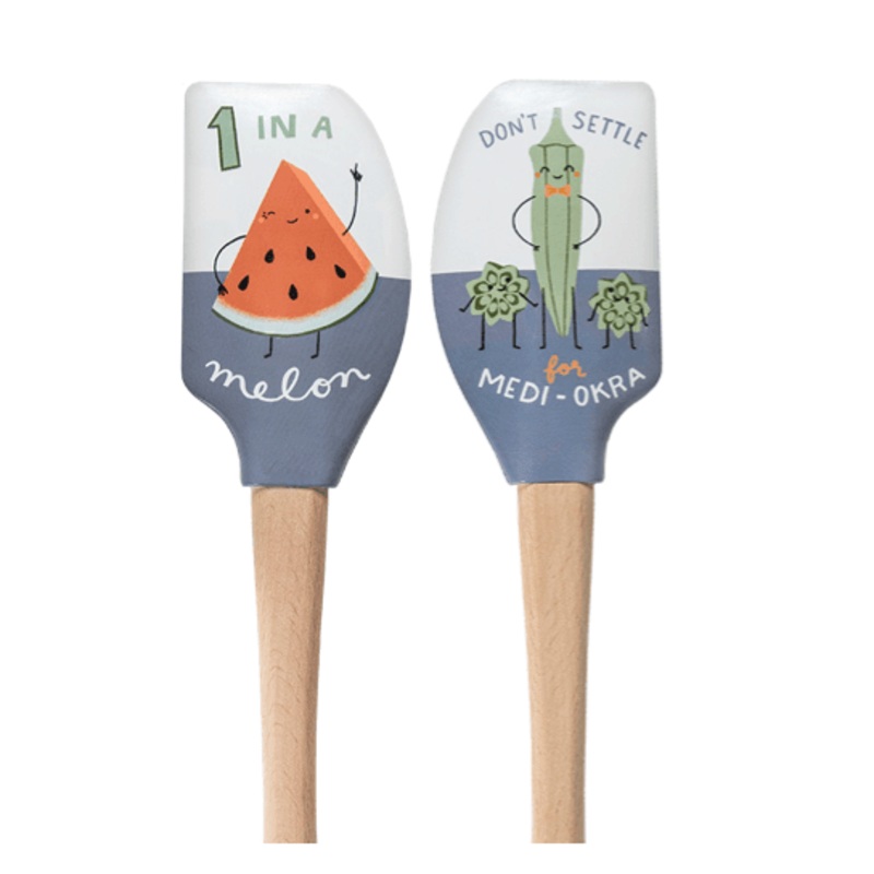 Tovolo Wood Handled Spatula: One in a Melon