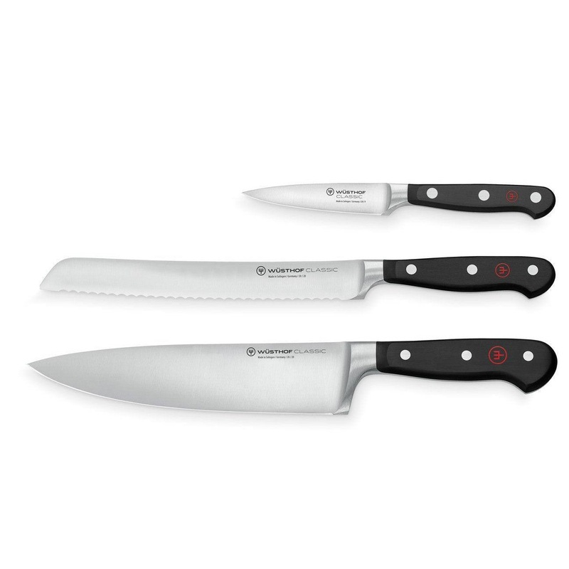 Wusthof Classic Set:  3 Piece Starter Set
