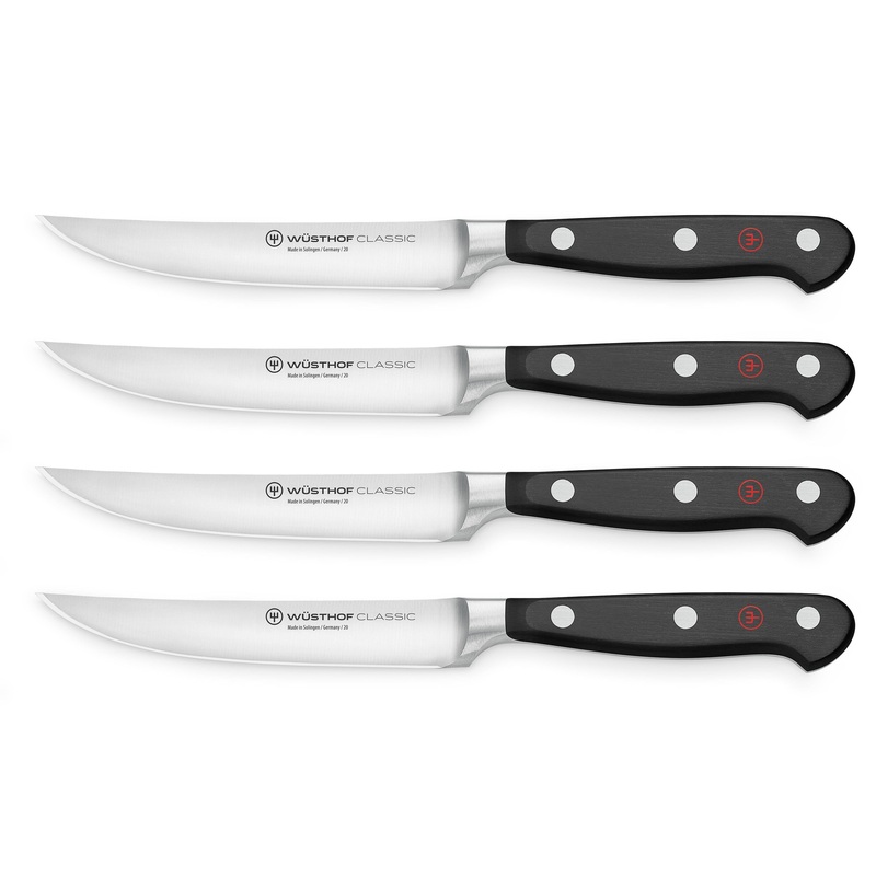 Wusthof Classic Set:  4 Piece Steak Knife Set