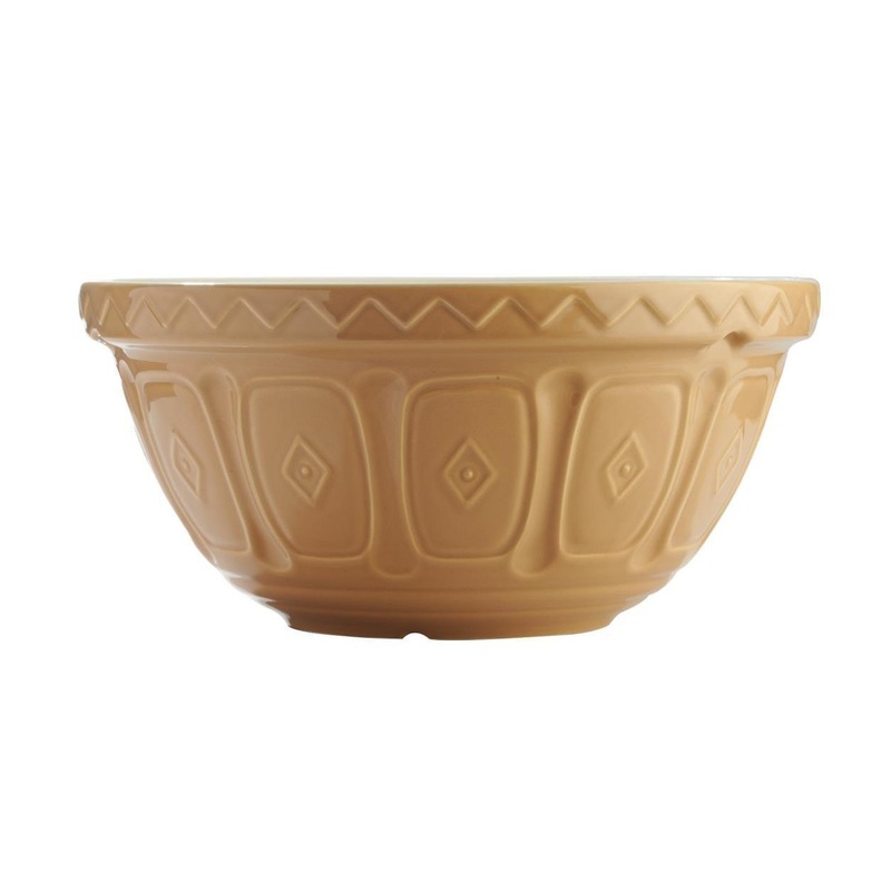 Mason Cash Size 12 Mixing Bowl: Original Cane