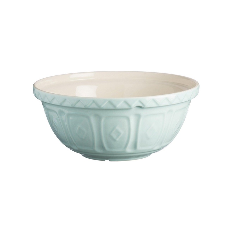 Mason Cash Size 18 Mixing Bowl: Color Mix, Powder Blue