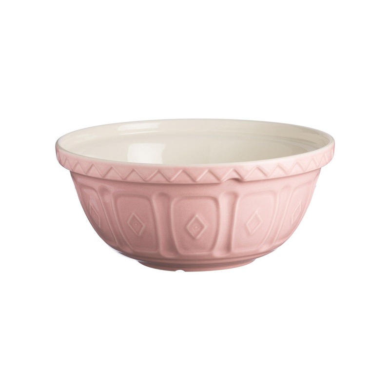 Mason Cash Size 18 Mixing Bowl: Color Mix, Powder Pink