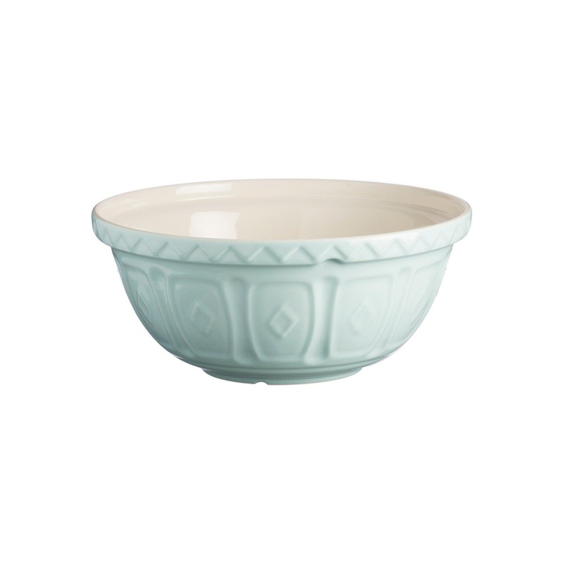 Mason Cash Size 24 Mixing Bowl: Color Mix, Powder Blue