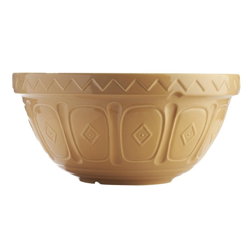 Mason Cash Size  4 Mixing Bowl: Original Cane