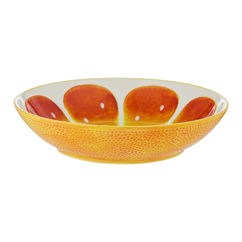 Typhoon Shallow Bowl: Orange