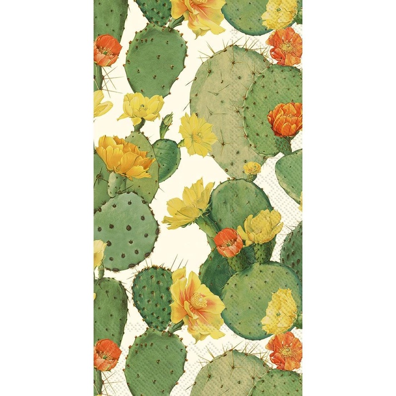 Boston International Dinner Napkins: Cactus Cream