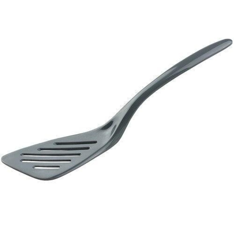 Hutzler Melamine Mini Slotted Turner: Gray
