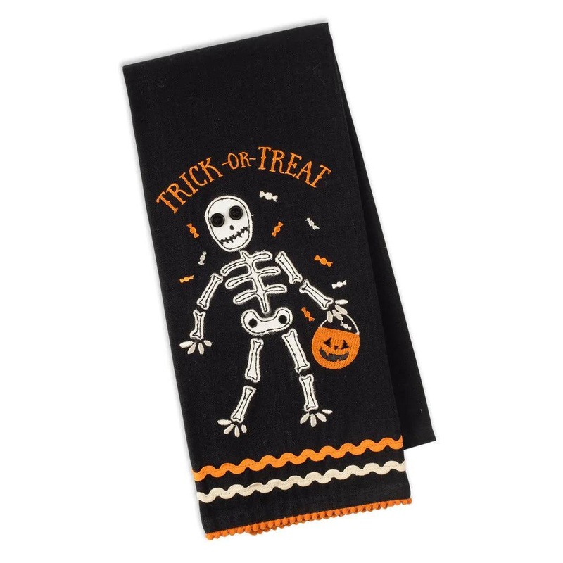 DII Dishtowel: Happy Skeleton